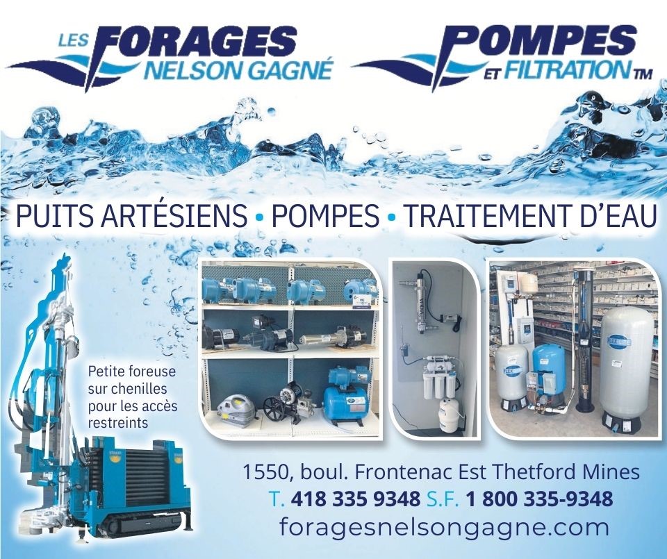 Forage de puits Lac Etchemin